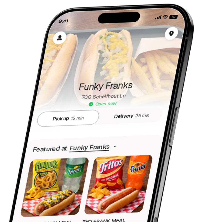 Funky Franks app preview